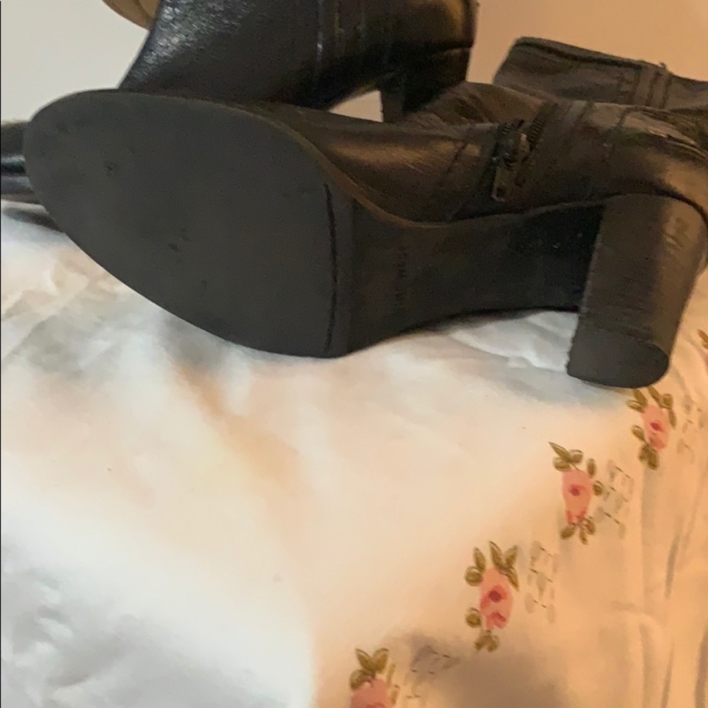 Nine West Leather tall boots - Picture 3 of 5